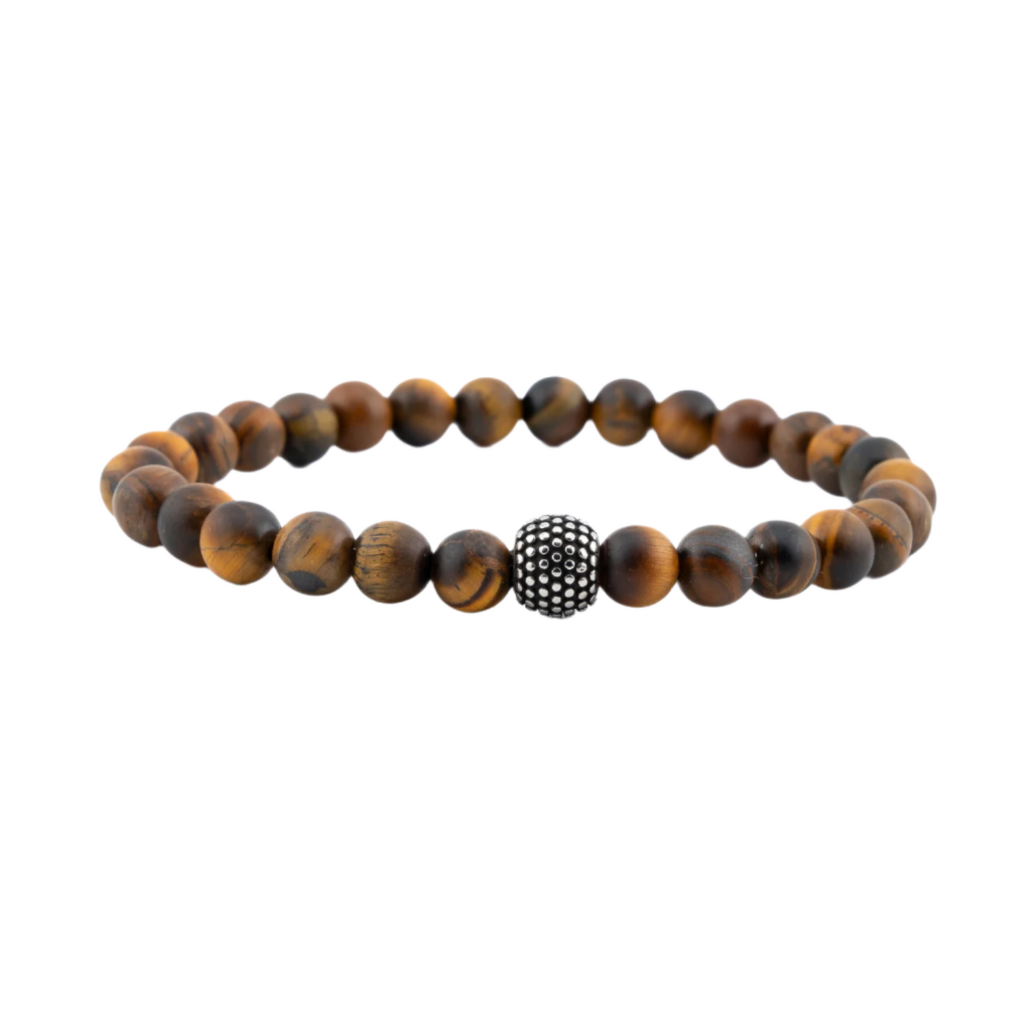 Tiger Eye Matte Bracelet Side
